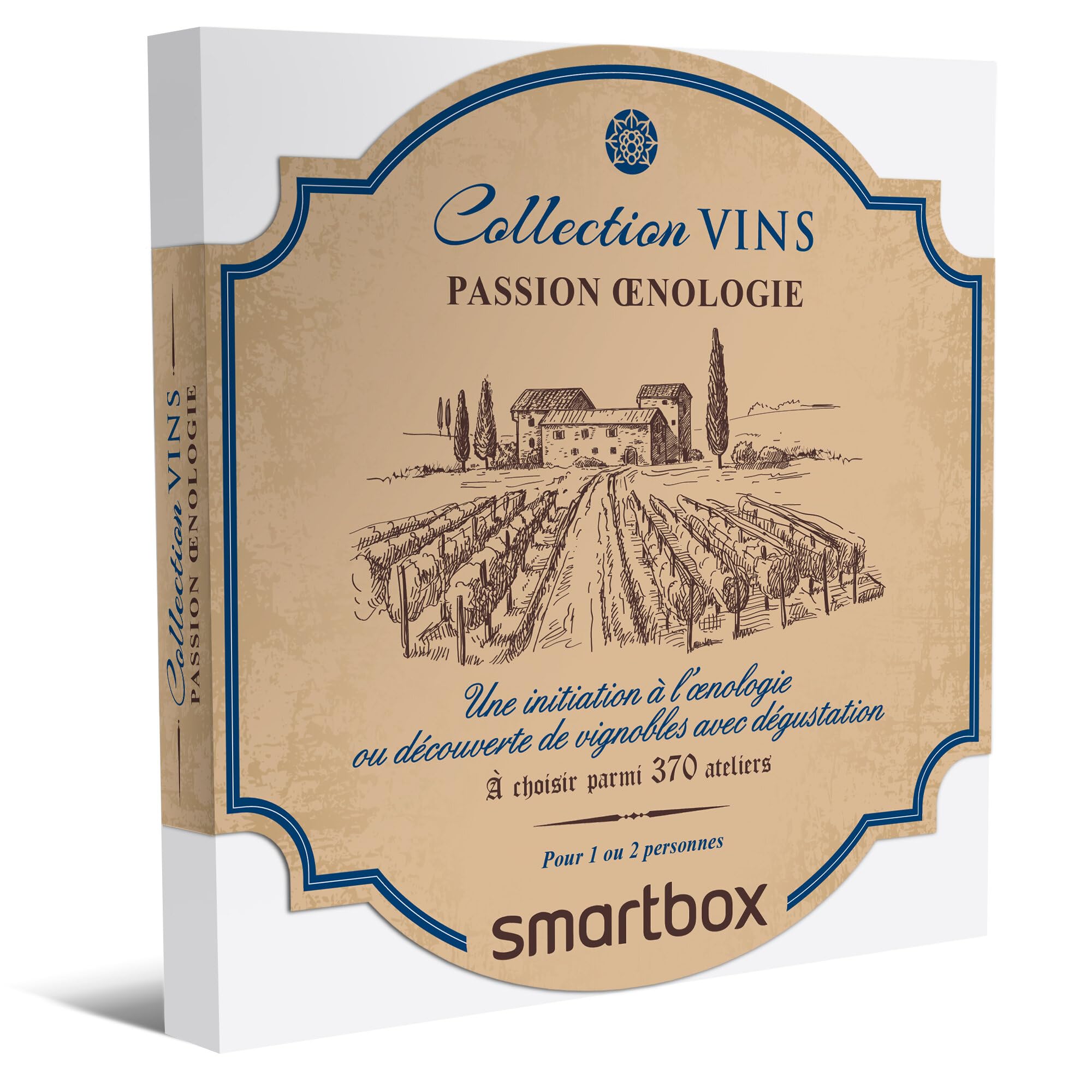 Smartbox - Coffret cadeau Activité autour du vin pour 1 ou 2 personnes - Idée cadeau œnologie