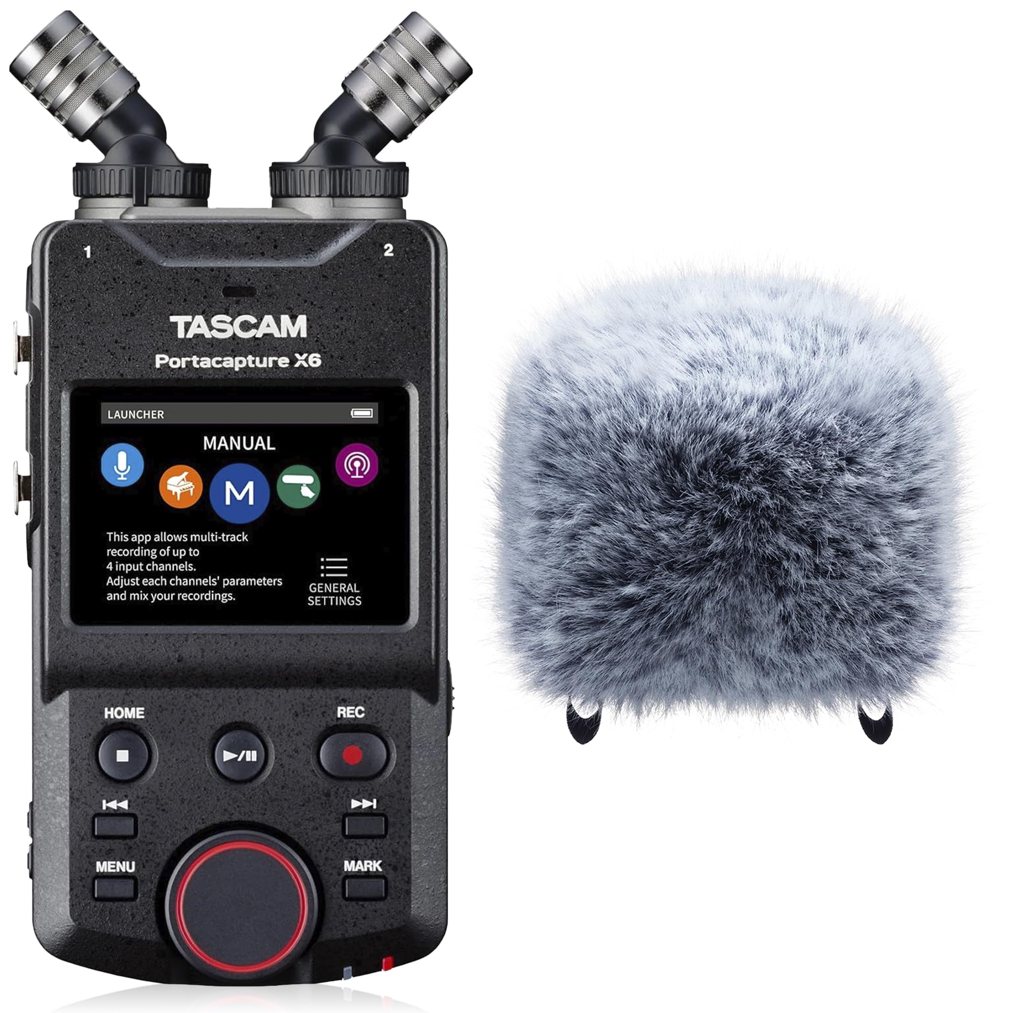 TASCAM Portacapture X6 本体 Portacapture X6 | 6-Channel 32-Bit Float Portable Audio Field