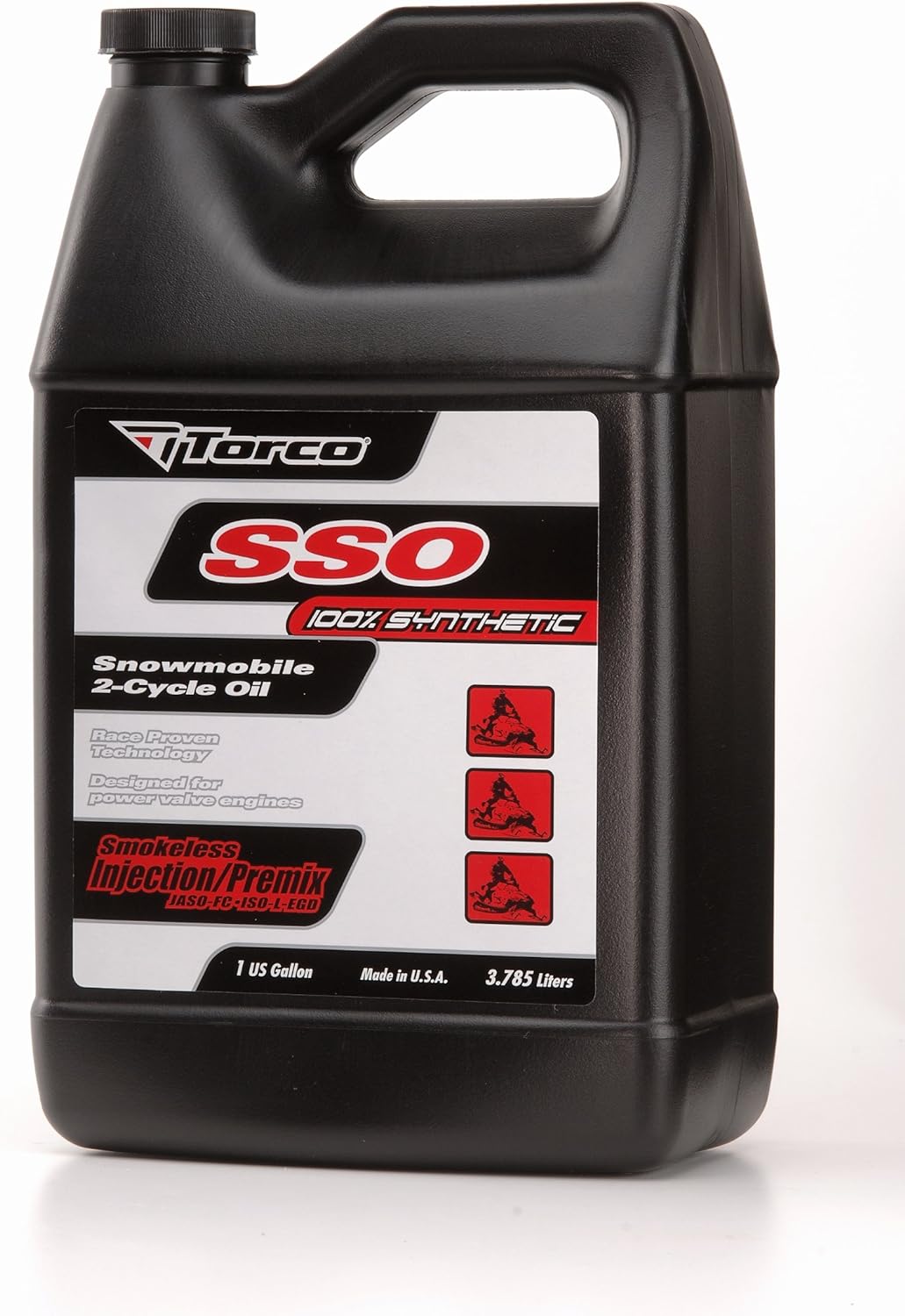 Torco S960066F SSO Snowmobile 2Cycle Oil Jug 1 Gallon