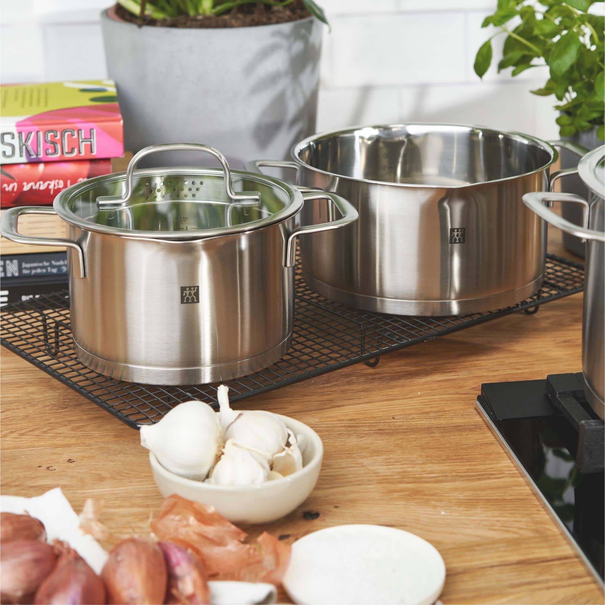 Zwilling TrueFlow Kochtopf-Set 4-teilig mit Glas-Deckel – Bild 7