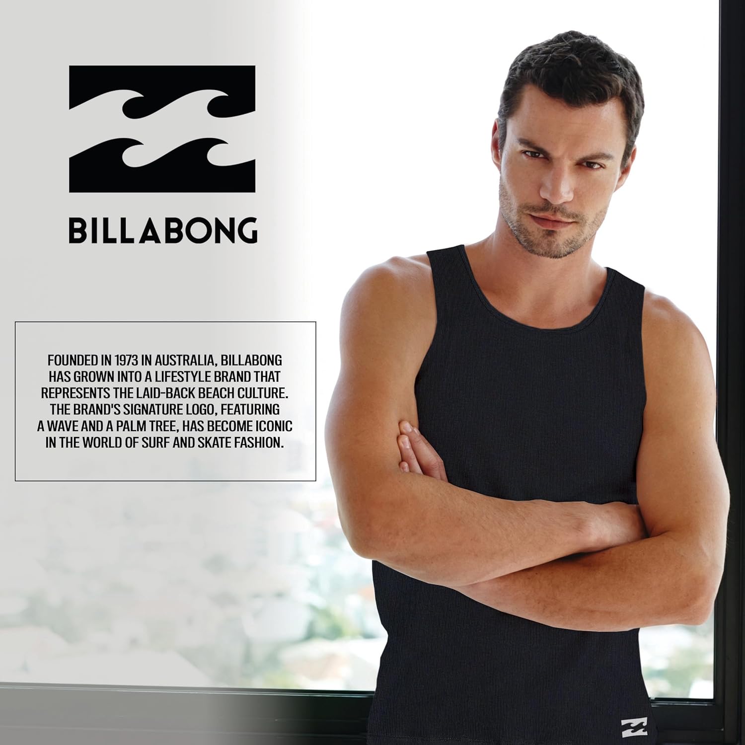 Billabong Mens Undershirts 5 Pack Lightweight Tank Tops for Men Classic Ribbed Cotton - Image 7