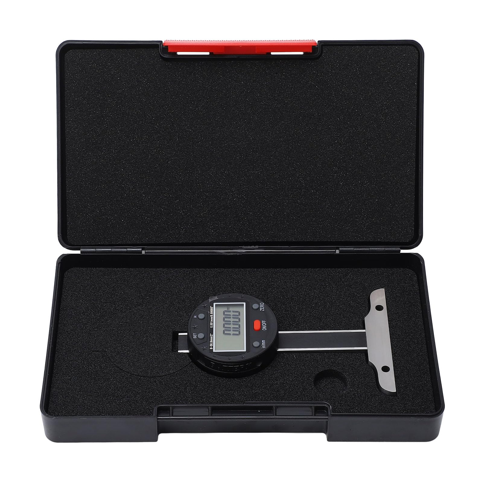 Scartamento elettronico ad alta precisione display digitale mm in unità misuratore di profondità sottile USB 0-50,8 mm Range Versatile Strumento per misurazioni di precisione in