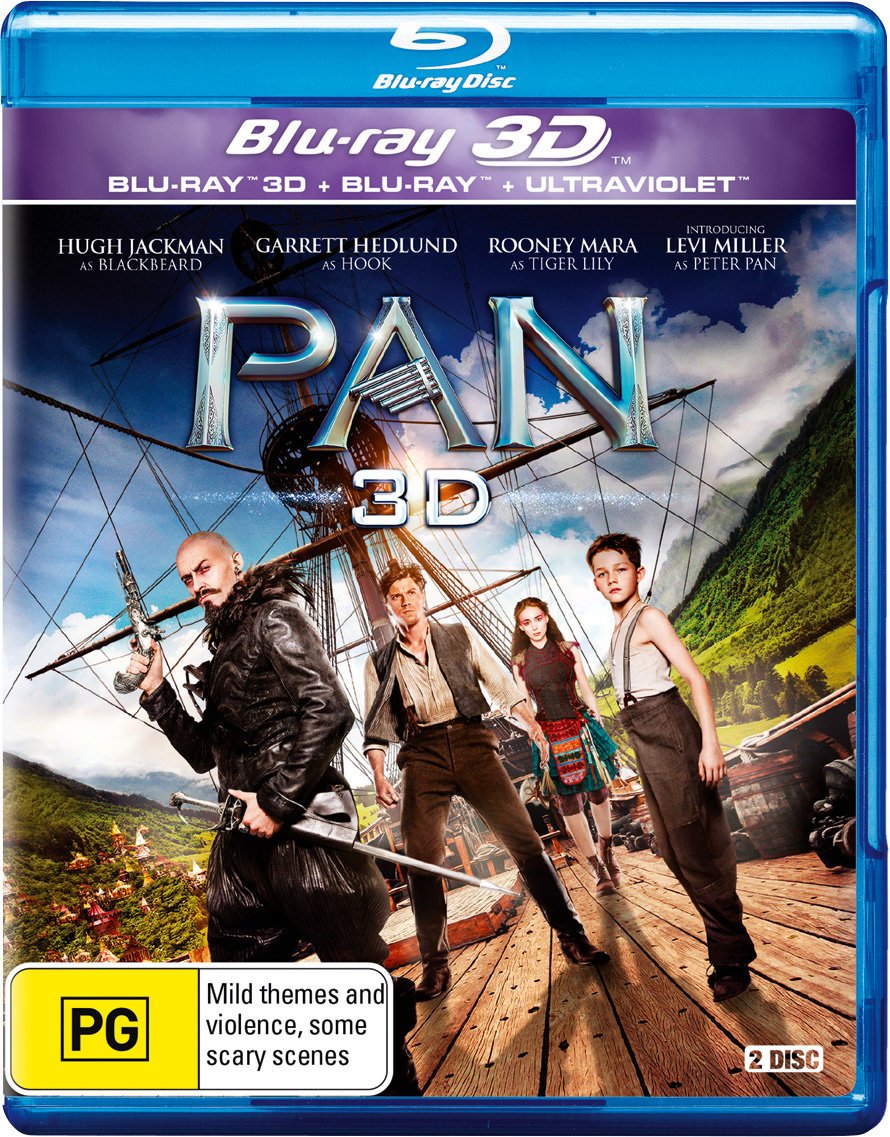Pan 3D Blu-ray NON-USA Format Region B Import - Australia