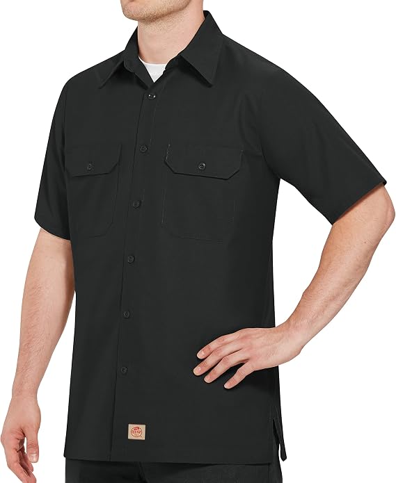 Red Kap Men's Industrial Work Shirt 