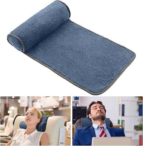 Weysat Almohada para el cuello para sillón reclinable, almohada ajustable de felpa para el cuello, rollo de vellón antideslizante, almohada de apoyo