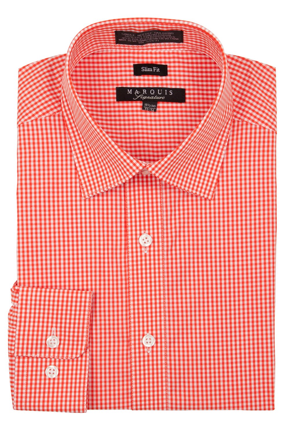 marquis signature slim fit dress shirt Marquis Signature Slim Fit Dress Shirt - ECRU main image 1