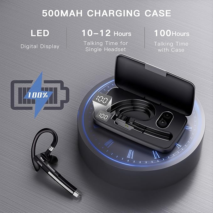 Auriculares Bluetooth V6.1 Boytond YYK-520-2 Negro miniatura 4