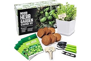 REALPELATED Ultimate Indoor Herb Garden Kit