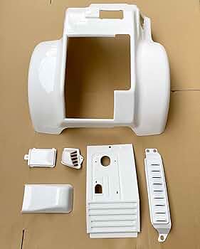 【新品・社外】ホンダ ジャイロ キャノピー リアフェンダー カウル 白 TA02 ジャイロX TD02 ジャイロキャノピー TA03 4サイクル用 エンジン