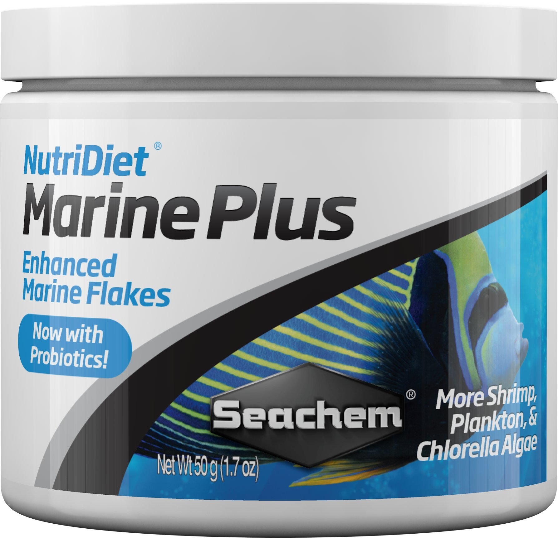 Seachem NutriDiet Marine Plus Flakes - Probiotic Fish Food Formula with Entice 50g (1103)