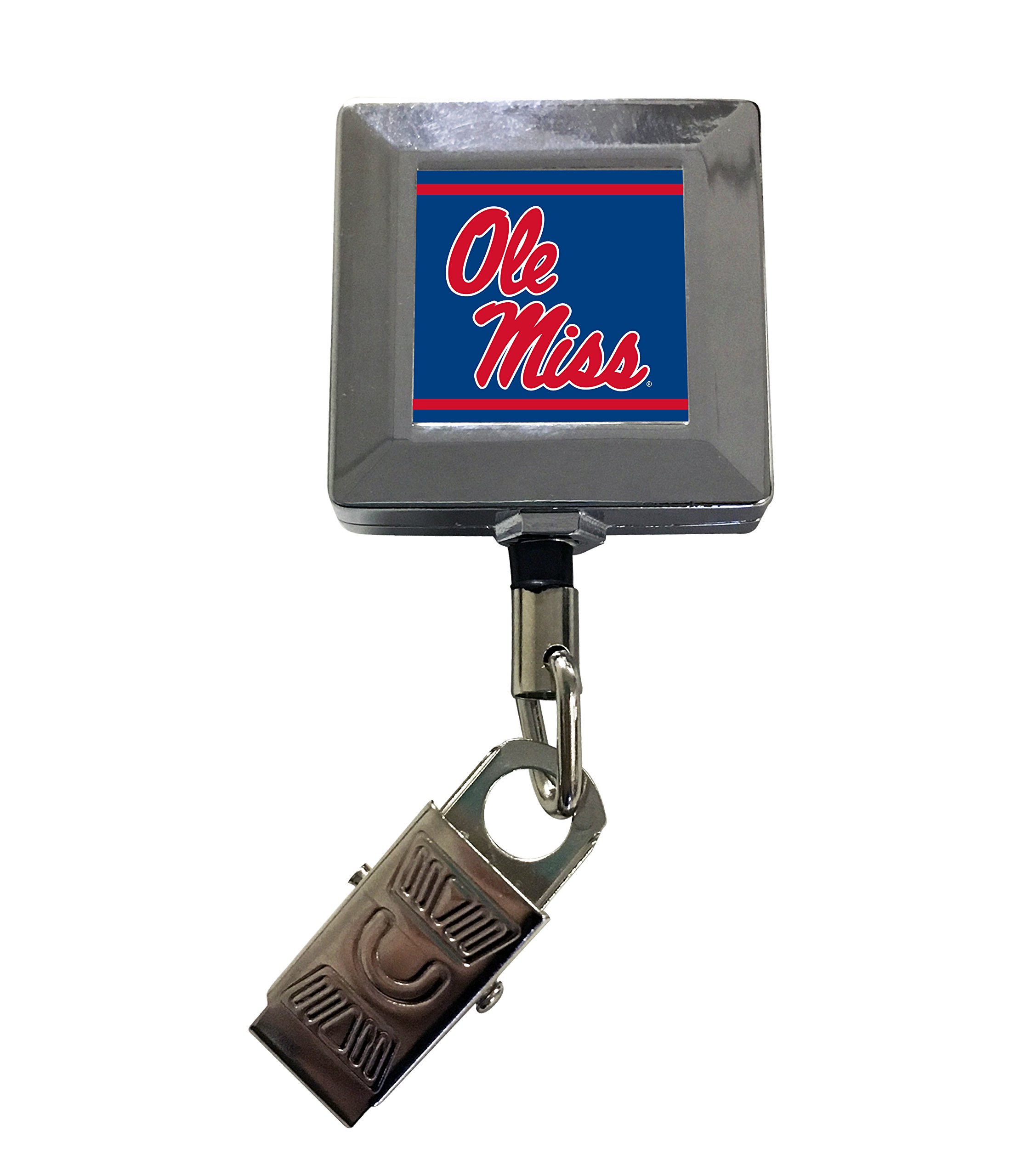 Mississippi Rebels"Ole Miss" 2-Pack Retractable Badge Holder Officially Licensed Collegiate Product