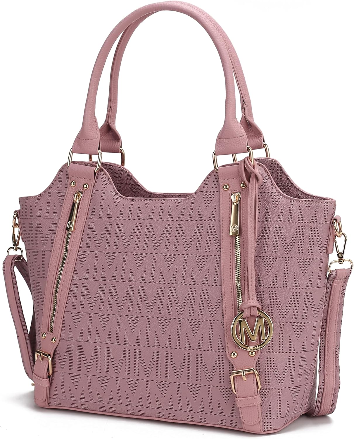 MKF Collection Tote Bag for Women Vegan Leather Shoulder Bag  Top-Handle Purse, Ladies Handbag by Mia K