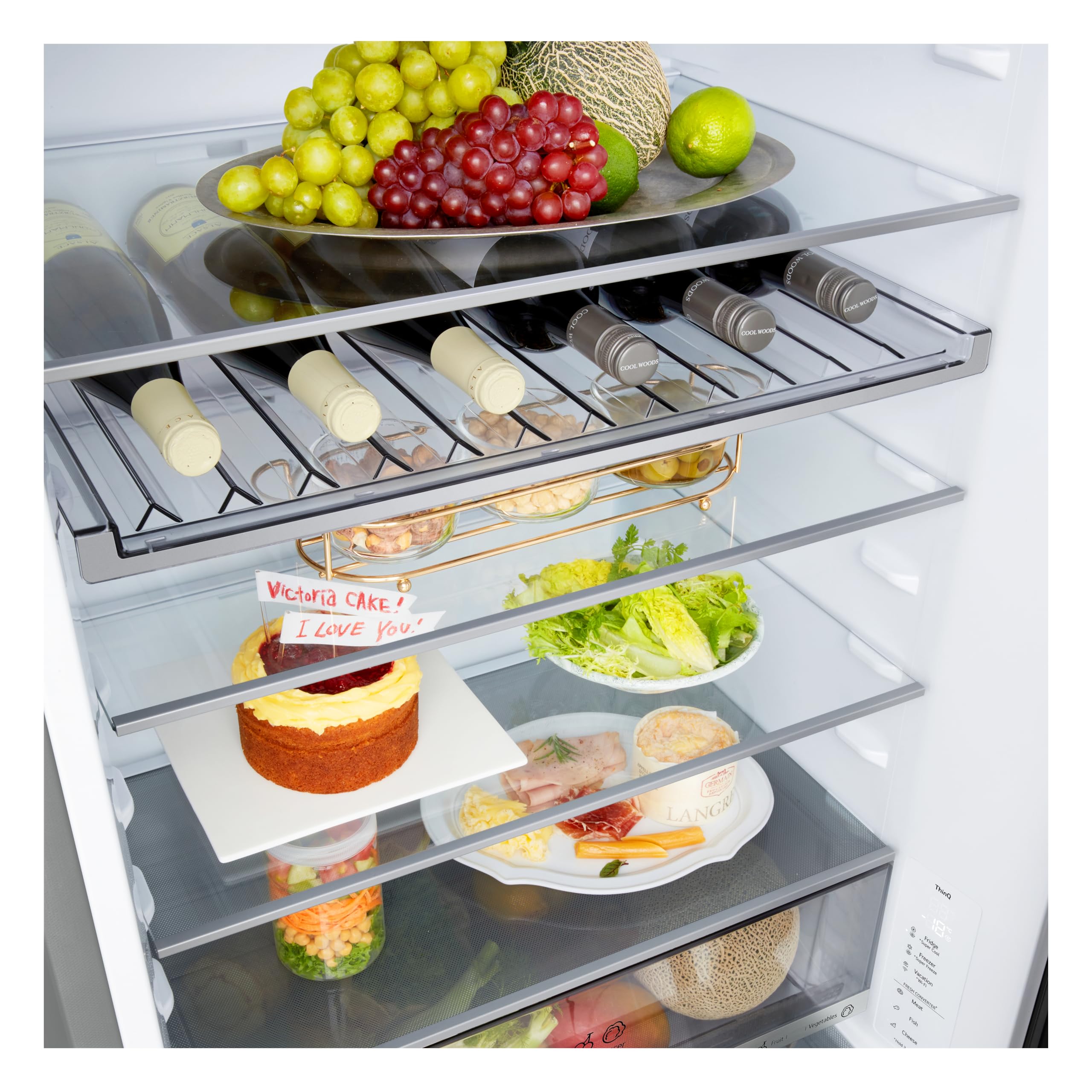 Lg GBBW322CPY Fit&Max Kühl-/Gefrierkombination (465 L – Bild 5