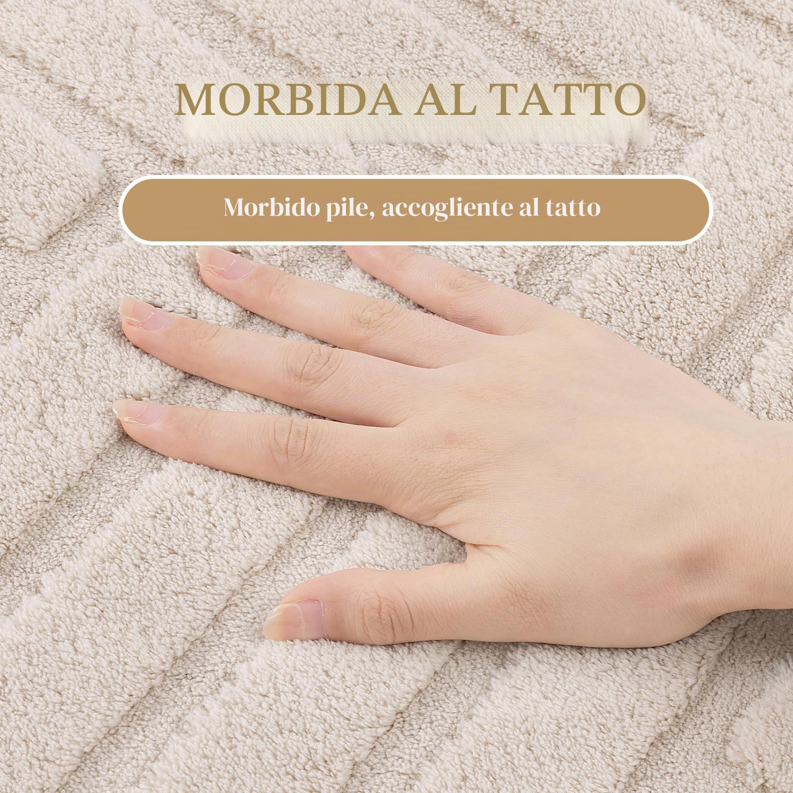 Enyhom Tappeto Salotto Moderno Pelo Corto 160 x 230 cm Geometrico Tappeto Camera da Letto Antiscivolo Lavabile in Lavatrice Soffice Tappeto Soggiorno per Salotto, Sala da Pranzo, Cameretta dei Bambini