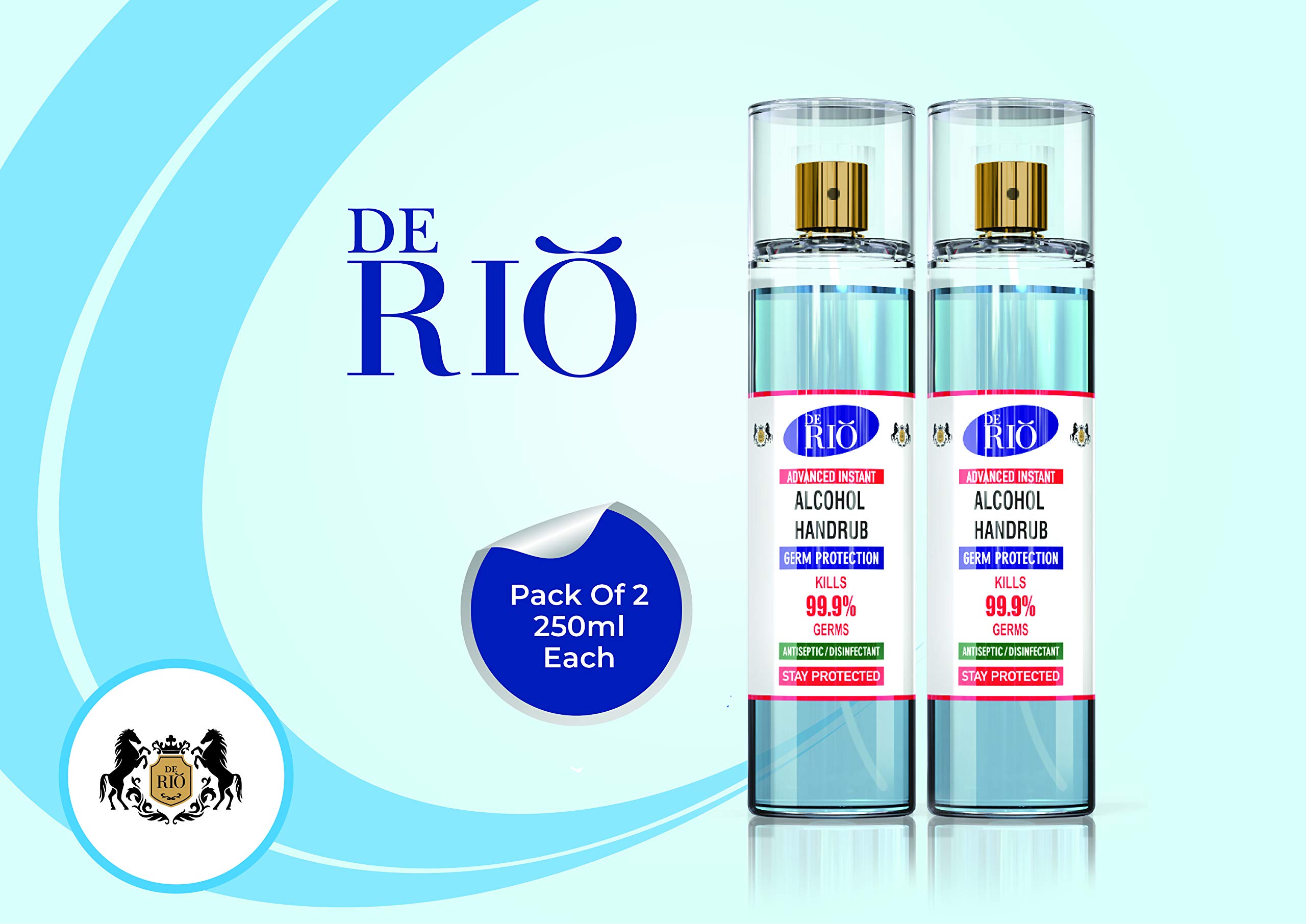 De Rio Alcohol Handrub Spray 250ml Pack Of Desertcart INDIA