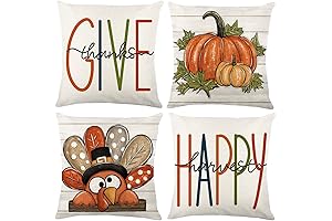 Thanksgiving Pillow Covers 18x18: Enhance Your Home with Autumn Delight