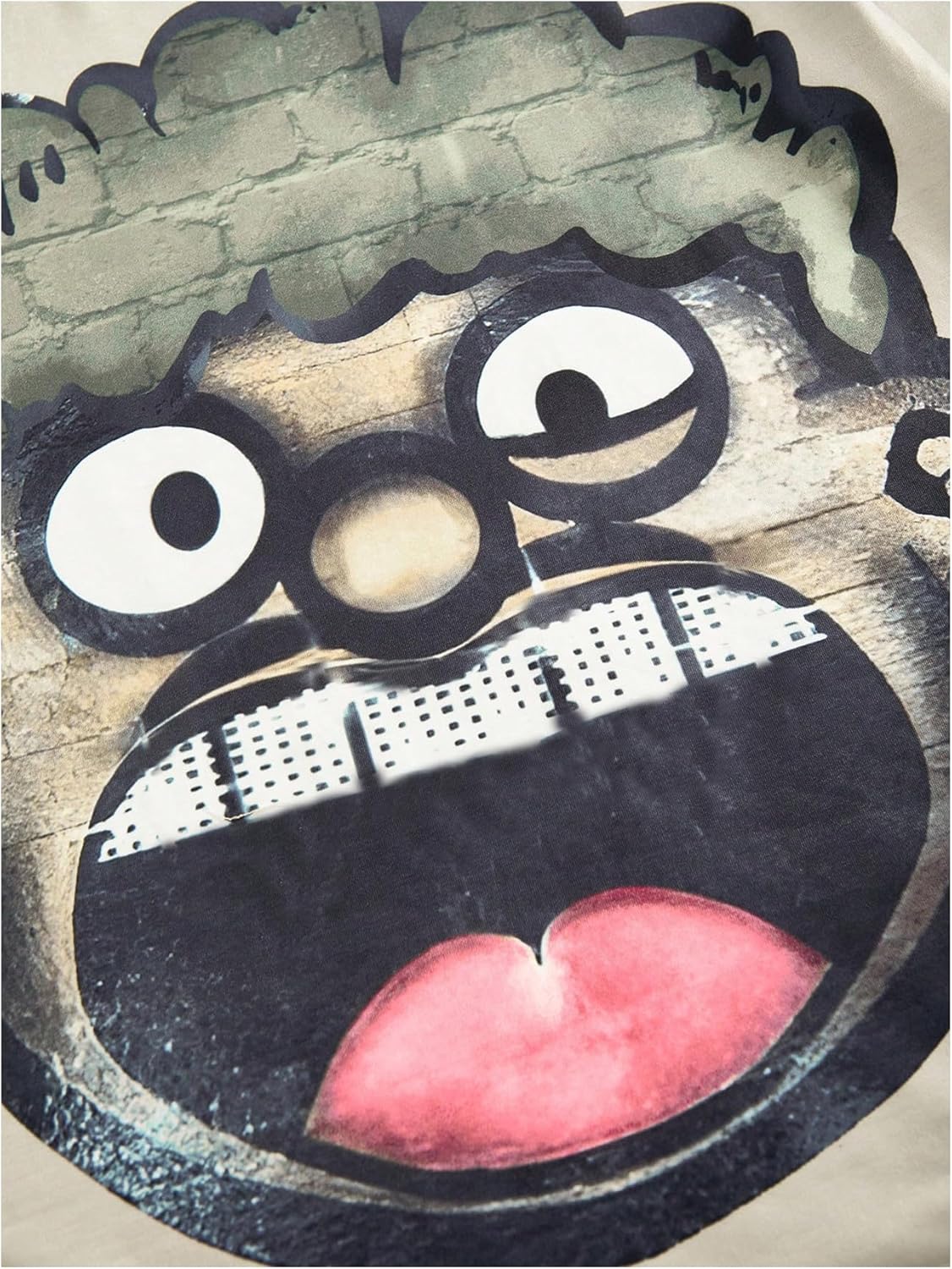 Boy's Y2K Outfits Short Sleeve Anime Tee Shirts and Camo Flared Pants Clothing Sets - Image 4