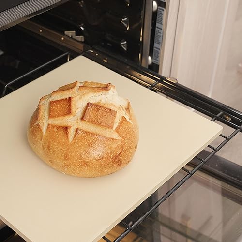 Miniatura 7 de Honey-Can-Do Piedra para pizza rectangular para horno