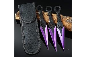6.5" Ninja Kunai Throwing Knives Set Tactical Knife Survival Knife