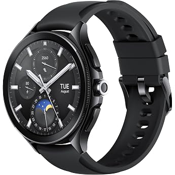 XIAOMI Watch 2 Pro Google WearOS Android Smartwatch Fitness Tracker NFC Payment 1.43 AMOLED Stainless Steel Case Advanced Sleep & Health Monitoring 150+ Sport Modes GPS 5ATM Black
