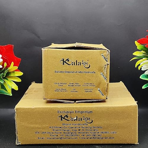 Miniatura 8 de Ídolo Radha grande de latón para el hogar Pooja Puja Mandir, pieza de exhibición, artículo de regalo, arte coleccionable de artesanía, amarillo, 7.3