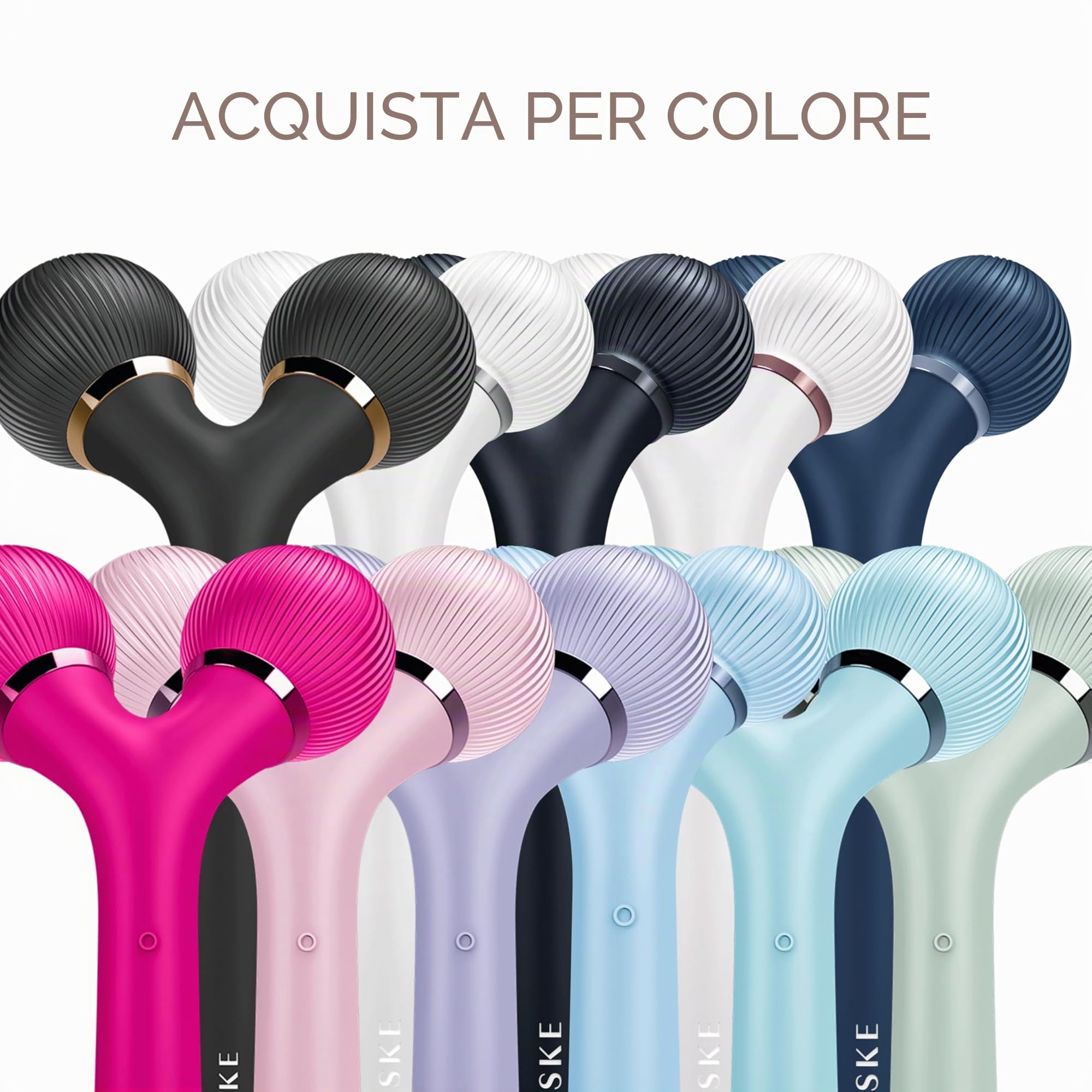 GESKE | SmartAppGuided™ Sonic Facial Roller | 4 in 1 | Derma Roller | Dispositivo per viso | Roller viso professionale | Rassoda e definisce la pelle del viso