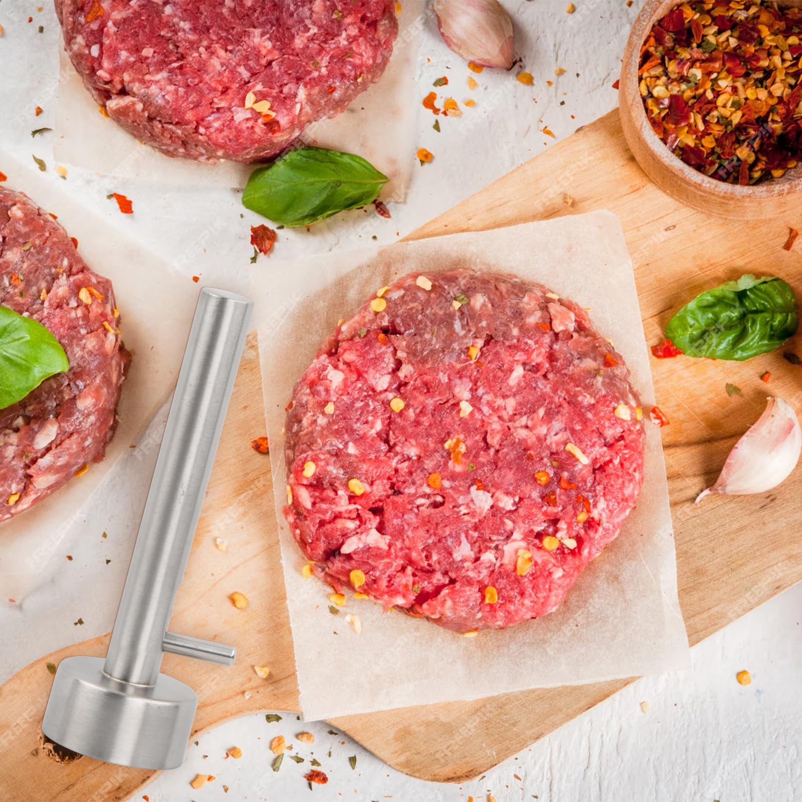 Porzionatore di Falafel, Stampo Falafel 4 cm, Paletta per Falafel, Cucchiaio Falafel in Acciaio Inossidabile per Deliziose Palline di Falafel e Polpette di Carne e Utensili da Cucina