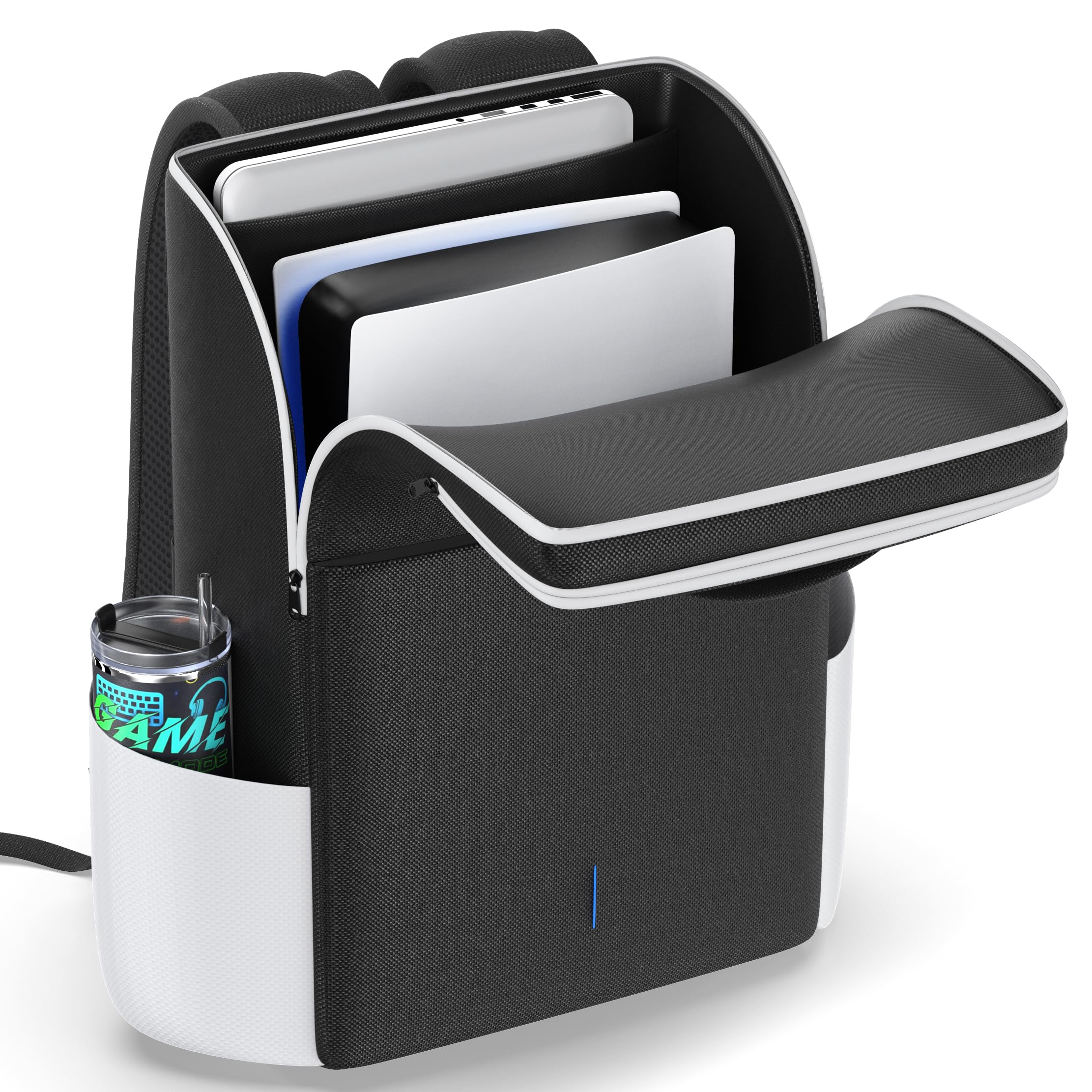 Rysker Zaino per Console PS5/ Slim/ Pro, Custodia PS5 con Protezione  Completa per PS5, Borsa PS5