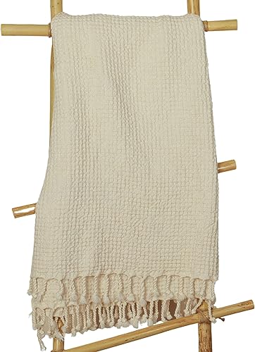 Miniatura 6 de PÜSKÜL - Toallas de baño y playa finas de calidad suave, 67 x 33 pulgadas, paquete de 2 (Natural-Beige)