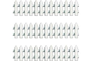Picket Fence Cutouts Party Accessory (1 count) (3/Pkg): Cute Backyard Decoration