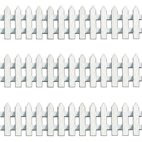Picket Fence Cutouts Party Accessory (1 count) (3/Pkg)