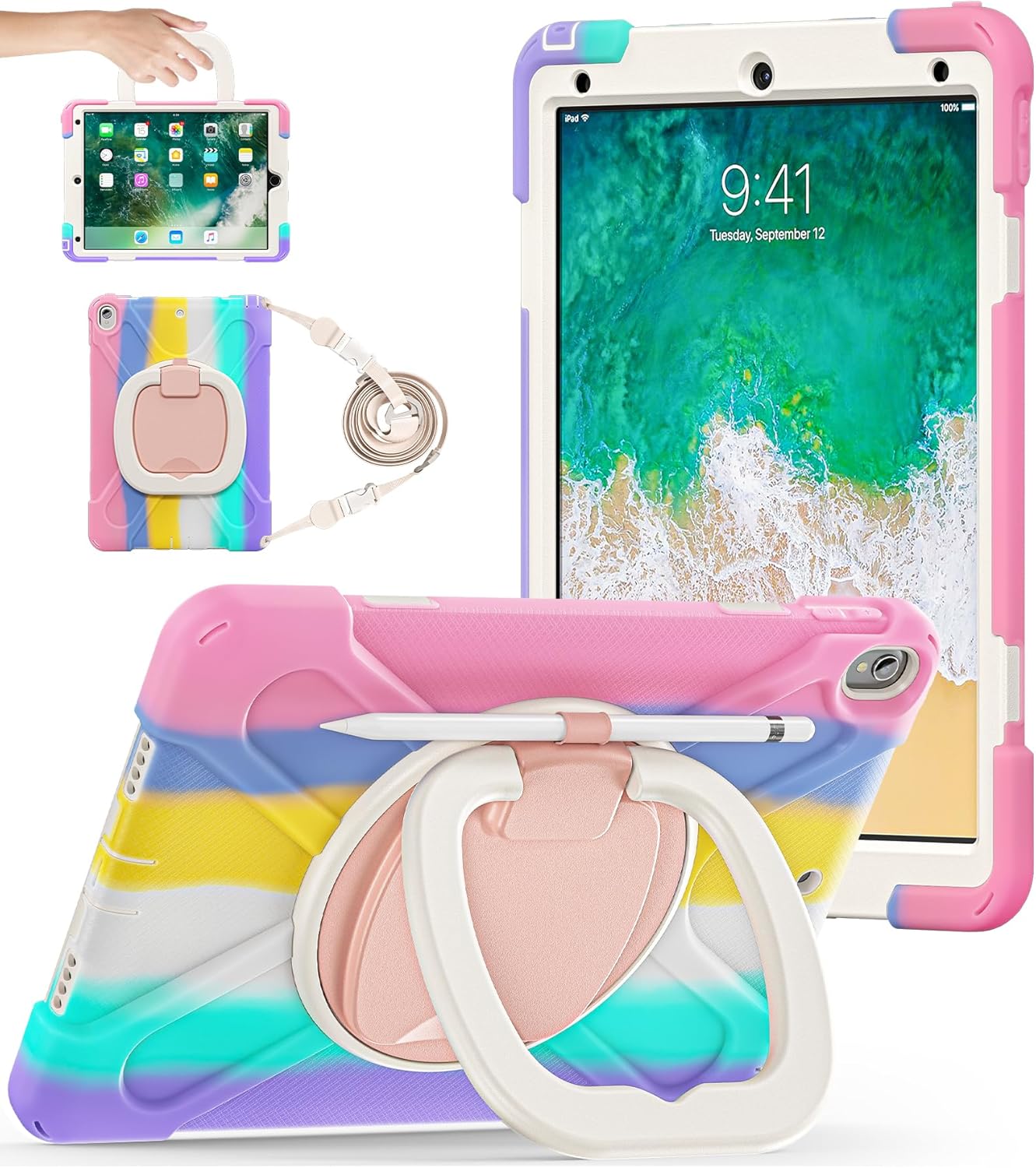 BATYUE iPad Case for iPad Air 3rd Gen / iPad Pro 10.5