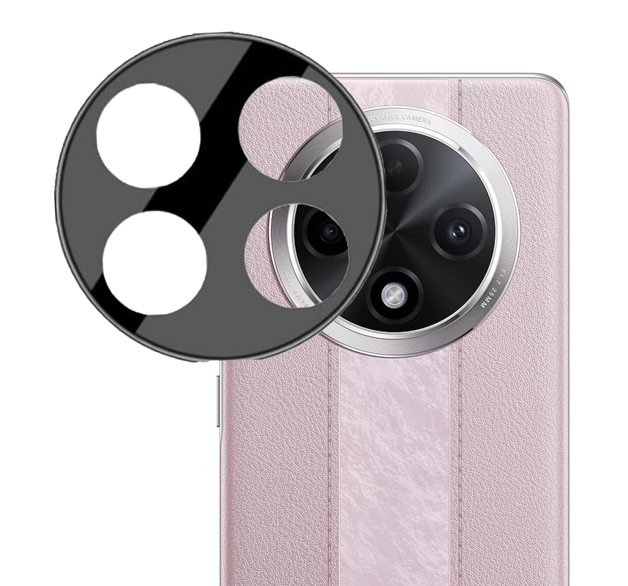 FabeKee Glass Camera Lens Protector For [9H Hardness] [6D Lens Protector ] [Easy Installation] Black (OPPO F27 Pro+ 5G) (B0D8VZPD7H) Amazon Price History, Amazon Price Tracker