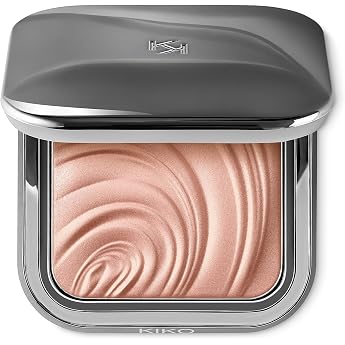 KIKO Milano Glow Fusion Intense Powder Highlighter 02 Powder Highlighter for the Face with Silky Reflective Texture