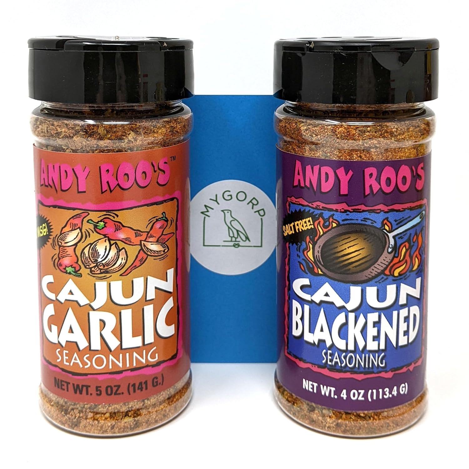 Andy Roo’s Cajun Blackened Seasoning MYGORP Bundle With