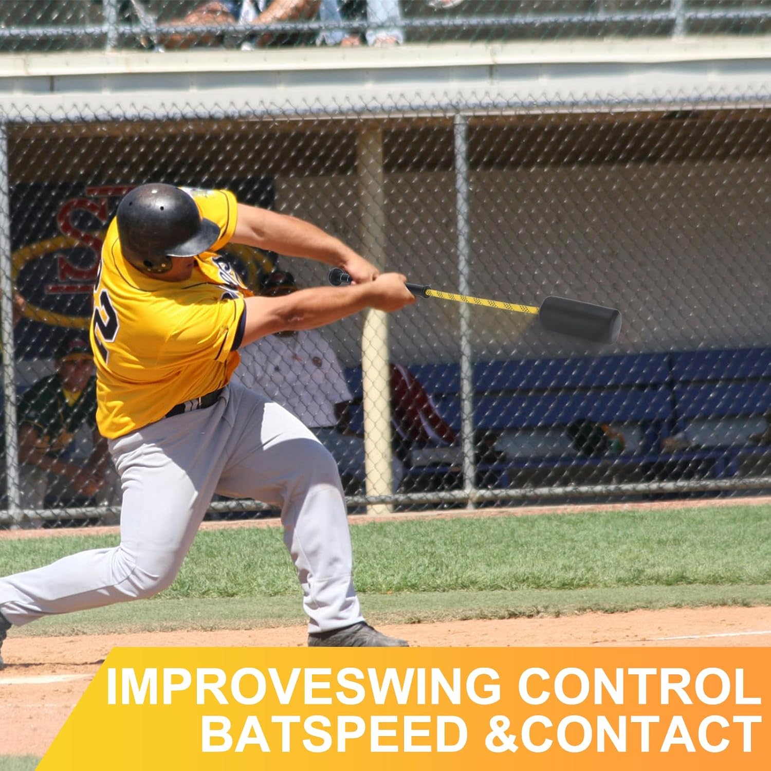 Solo - Baseball & Softball Swing Improver, Training Apparatus, Batting Aider