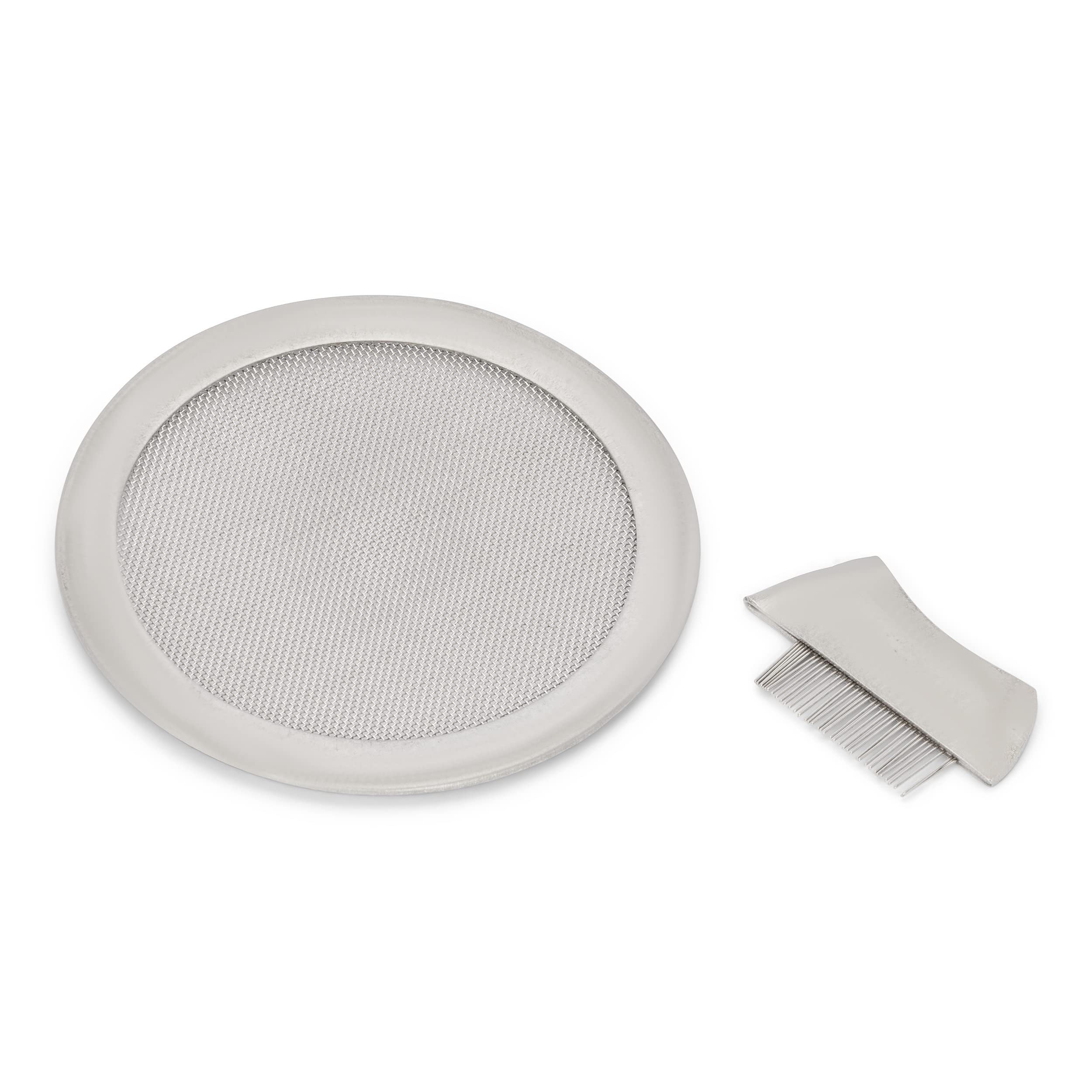 Colino Per Incenso NKlaus In Acciaio Inox, Diametro 9 Cm, Setaccio Fine Per Resine E Carboncini, Resistente Al Calore