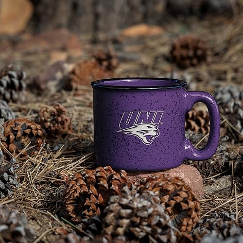 Miniatura 135 de Rico Industries NCAA Utah Utes - Taza de café personalizada de 12 onzas con logotipo grabado con láser profundo, taza de cerámica para acampar con