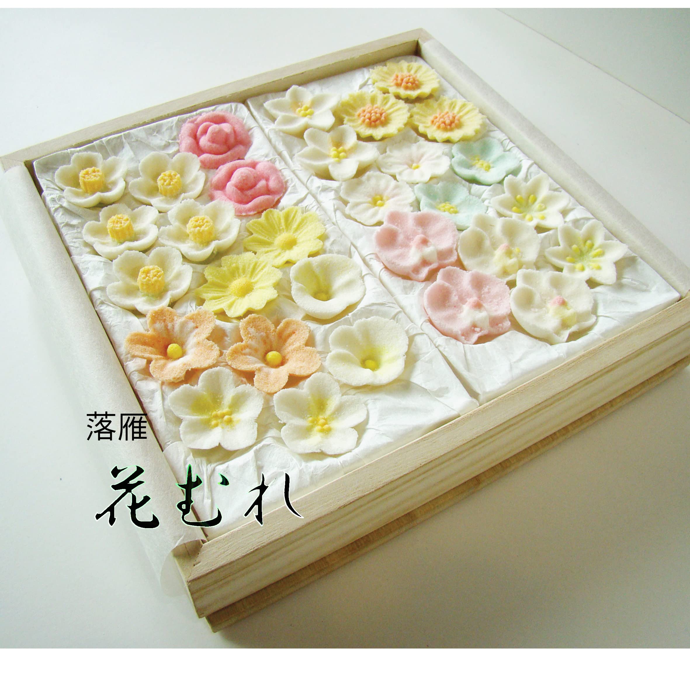 和菓子道具 落雁 打菓子木型 ハート・花束・バラなど6種感謝の