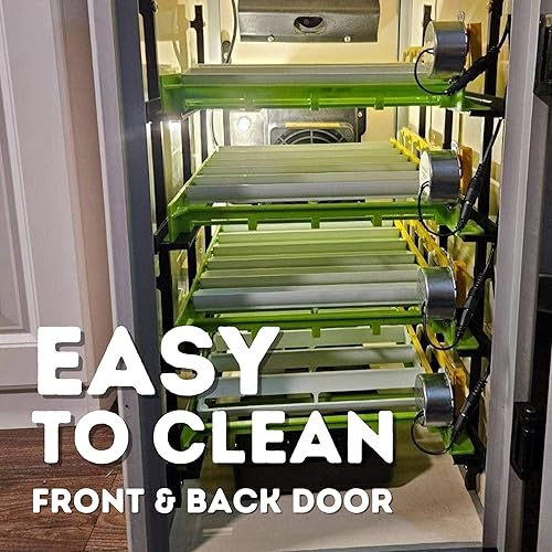 Miniatura 6 de Cimuka - Incubadora de huevos y cría completamente automática de 120 huevos  Incubadora digital de pollo con girador automático de huevos y control