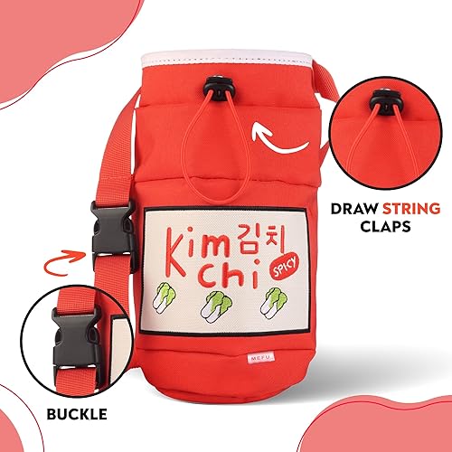 Miniatura 2 de Bolsa de tiza para escalada en roca, boulder y levantamiento de pesas, diseño inspirado en Asia, cubo de tiza premium con cinturón de clip rápido,