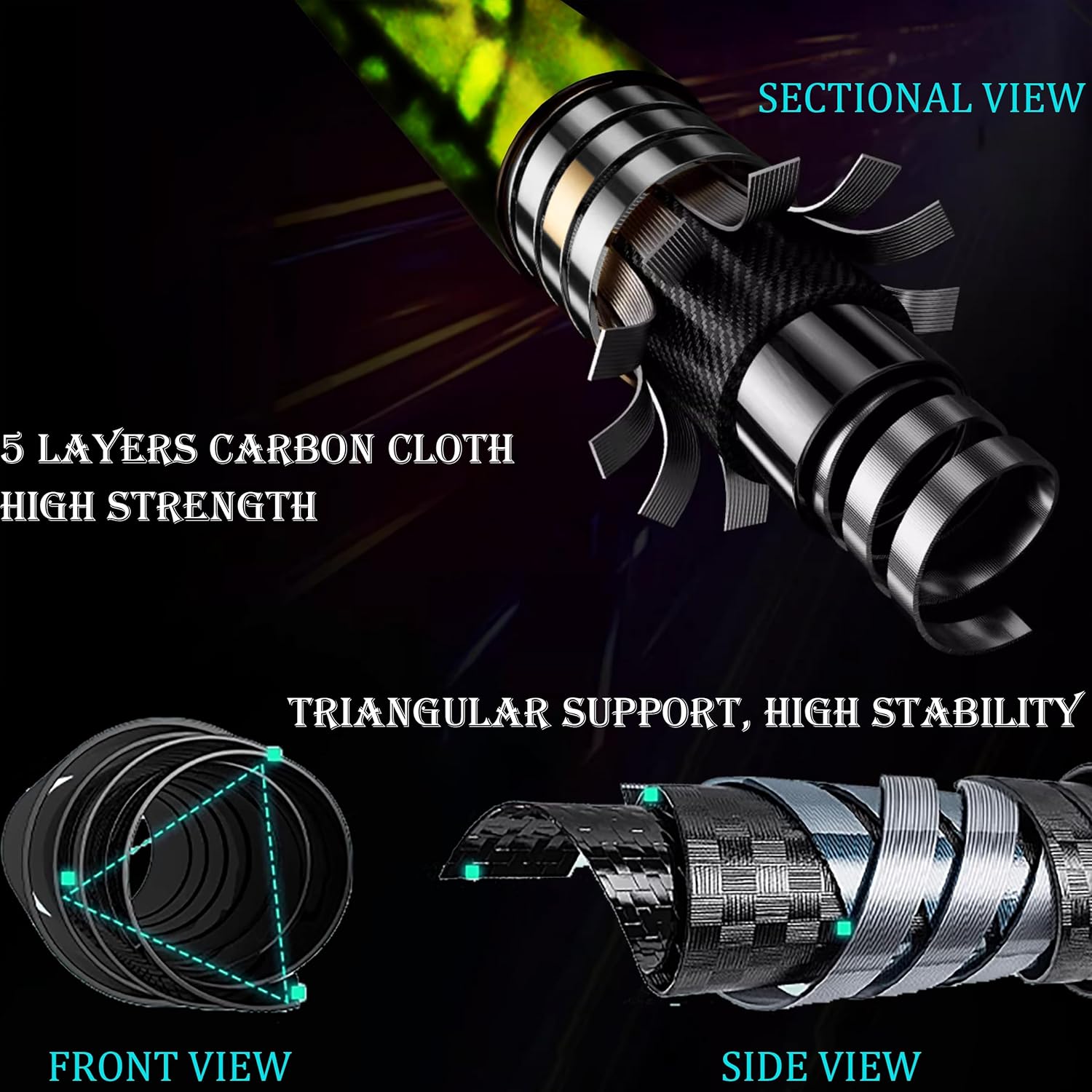 30 Inch Archery Carbon Arrows 500 Spine Camo Hunting Arrows with 4" Turkey Feather and Removable Tips Target Arrows for Compound Bow Recurve Bow Traditional Bow