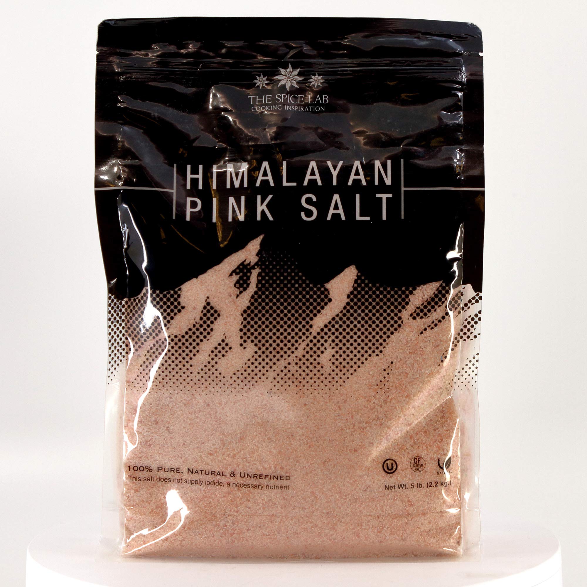 Buy The Spice Lab Himalayan Salt Fine 5 Lb Bag Pink Himalayan Salt