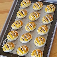 Vista 6 de CHEFMADE Tapete de silicona para hornear de 13 pulgadas con medidas, antiadherente, resistente al calor, para pastelería, pizza, fondant y corteza