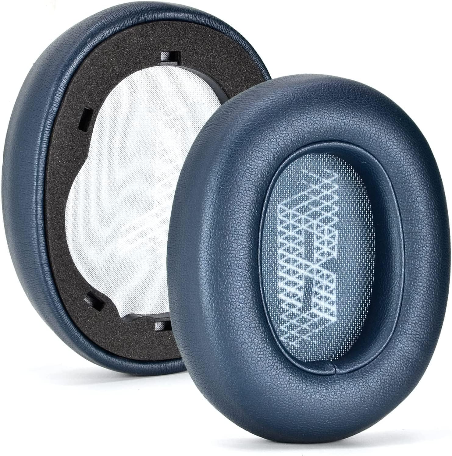 Live 650 BTNC E65BTNC Ear Cushion Memory Foam Ear Pads Replacement Compatible with JBL E65 E65BTNC / Duet NC/Live 650BTNC Live 660 BTNC Headphones (Blue)