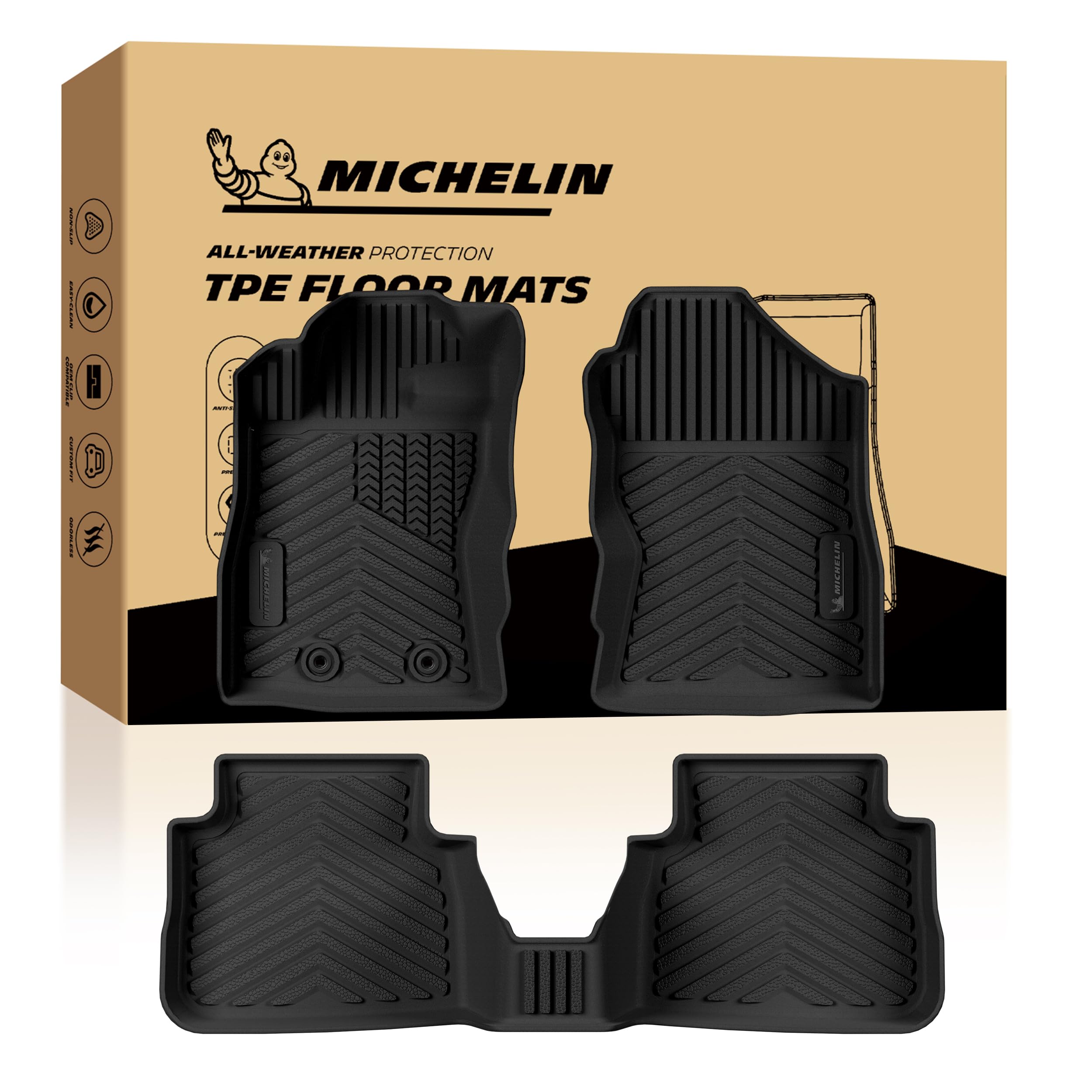 Michelin Vehicle Mats for 2024-2026 Subaru Crosstrek/Subaru Impreza