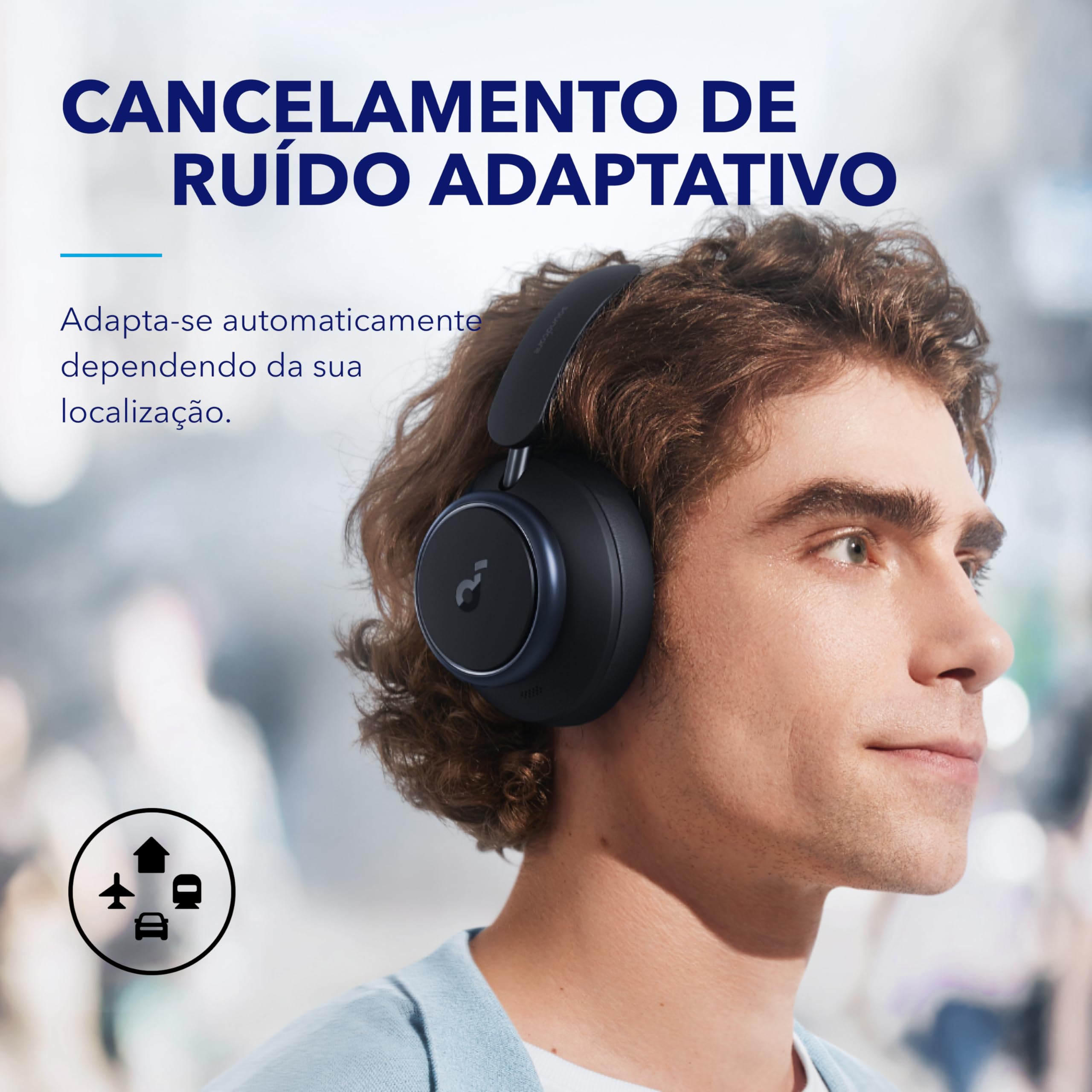 soundcore Space Q45 da Anker, Fone de Ouvido Bluetooth