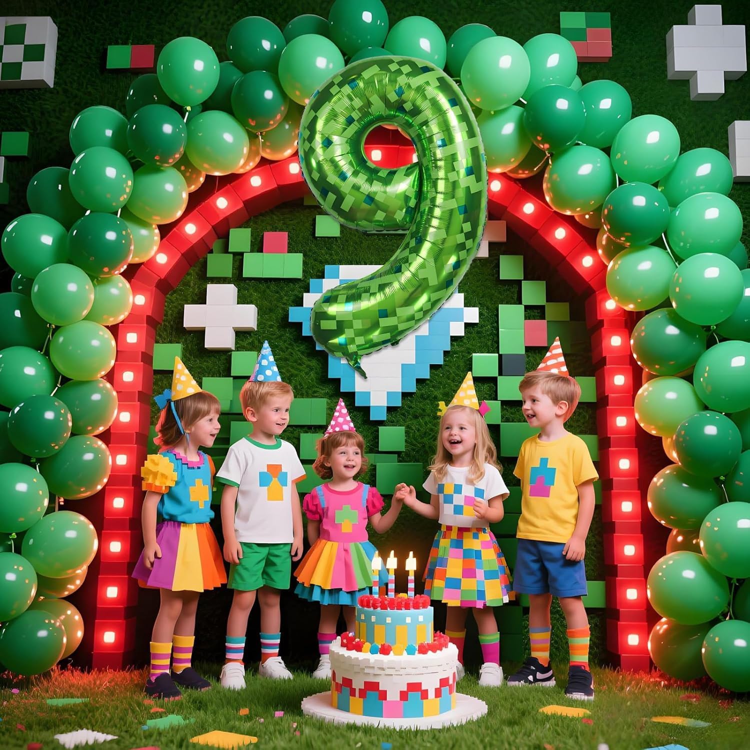 Red 0 balloon 40 Inch Giant Helium Foil Number 0 to 9 Red Balloon Birthday Wedding Party Digital Decorations (Number 0) — view 288