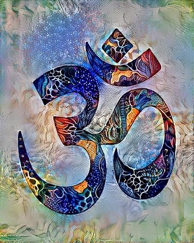 AUM Wall Art, OM Home Decor, zen art, Yoga Decor Yoga art print, Spiritual Art Wall Decor, Meditation Yoga Decor,Yoga gifts