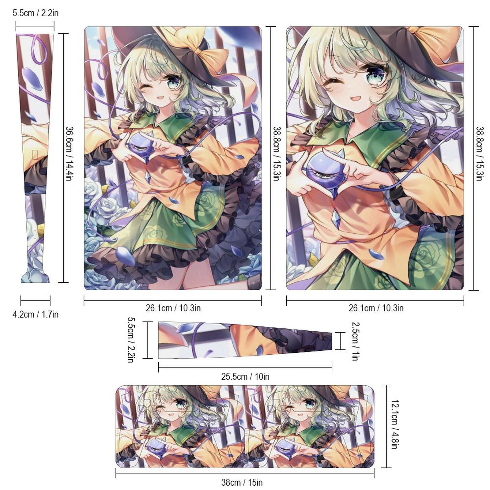 Amazon.co.jp: PS5 スキン 東方シリーズ 古明地こいし スキン
